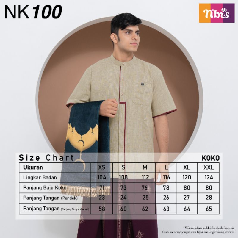 BAJU KOKO NIBRAS NK100