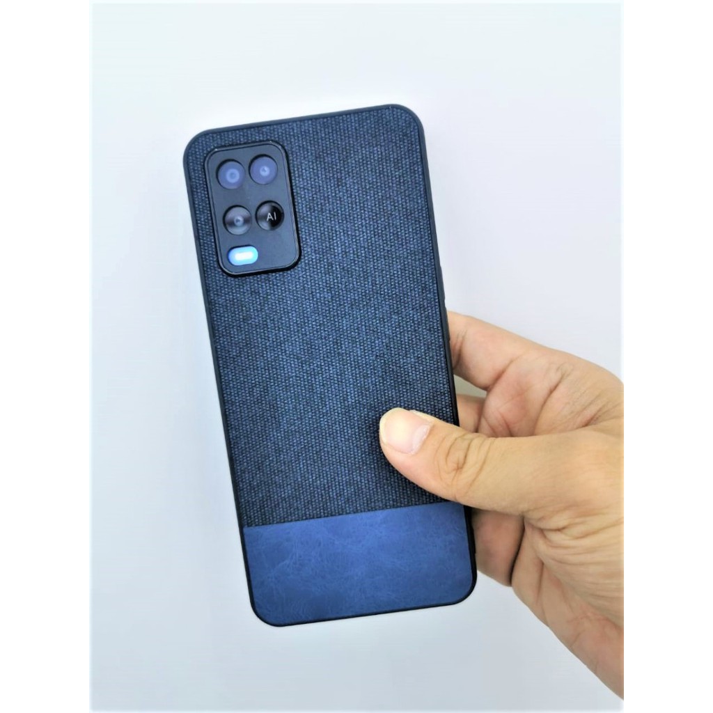 OPPO A54 / A53 / A33 SOFT CASE FABRIC DENIM COVER