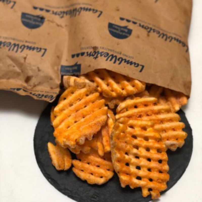 

crisscut lambweston kentang goreng waffle lamb weston french fries