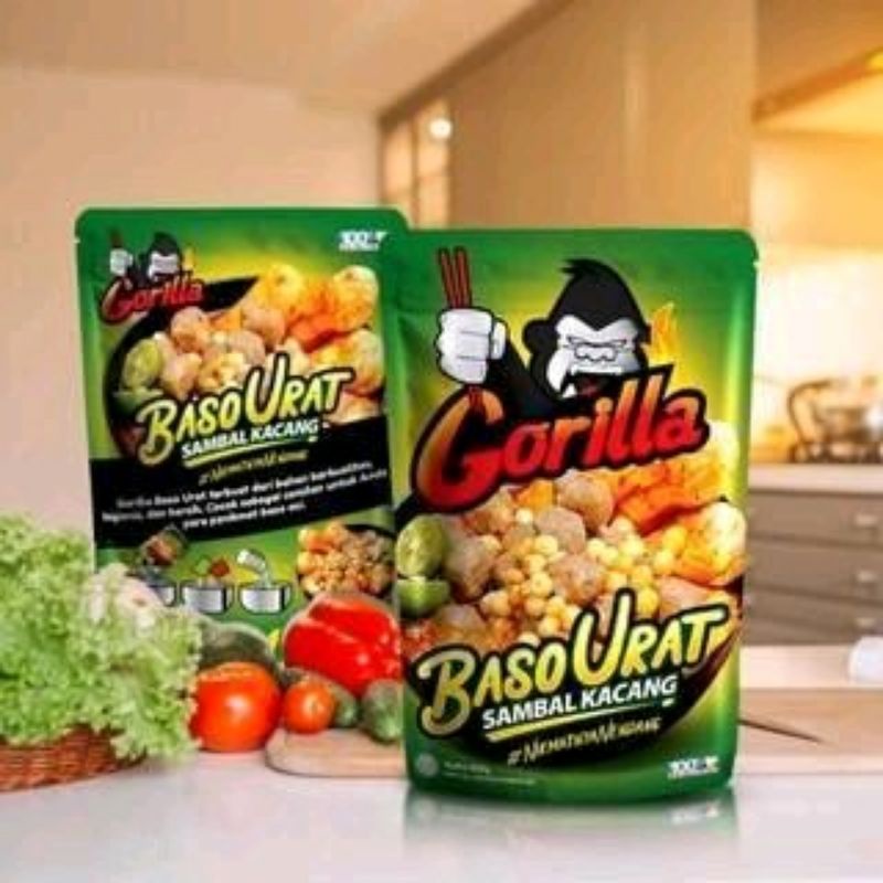 

Gorilla Baso Urat sambal kacang