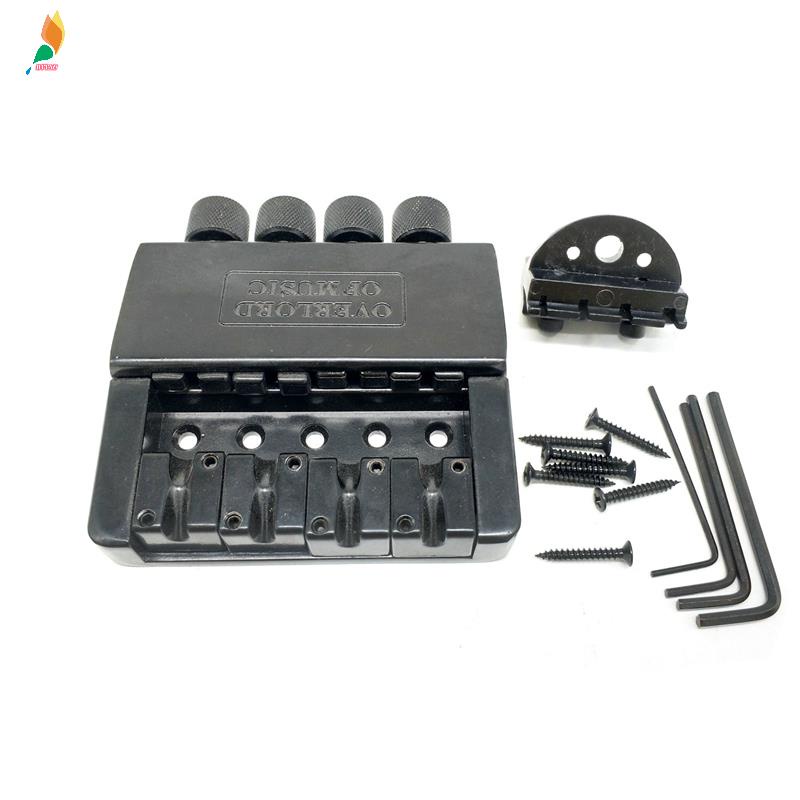 1 Set Bridge 4 Senar Headless Pengganti Untuk Gitar Bass Elektrik