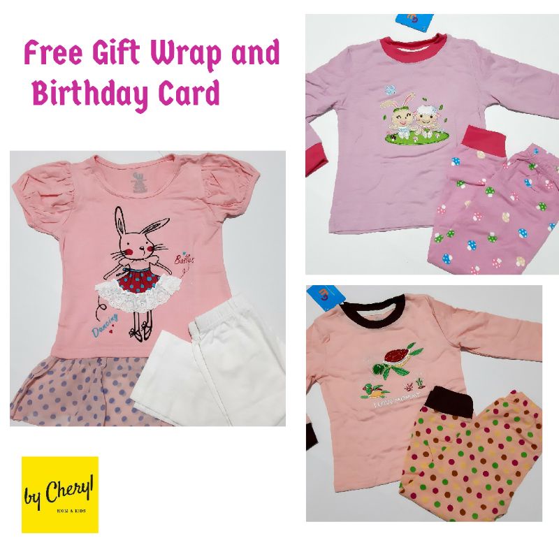 Kids set for Girl/Kado Anak 1-5Tahun/Birthday Gift/Kado Ulang Tahun