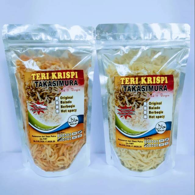

cemilan teri krispi super