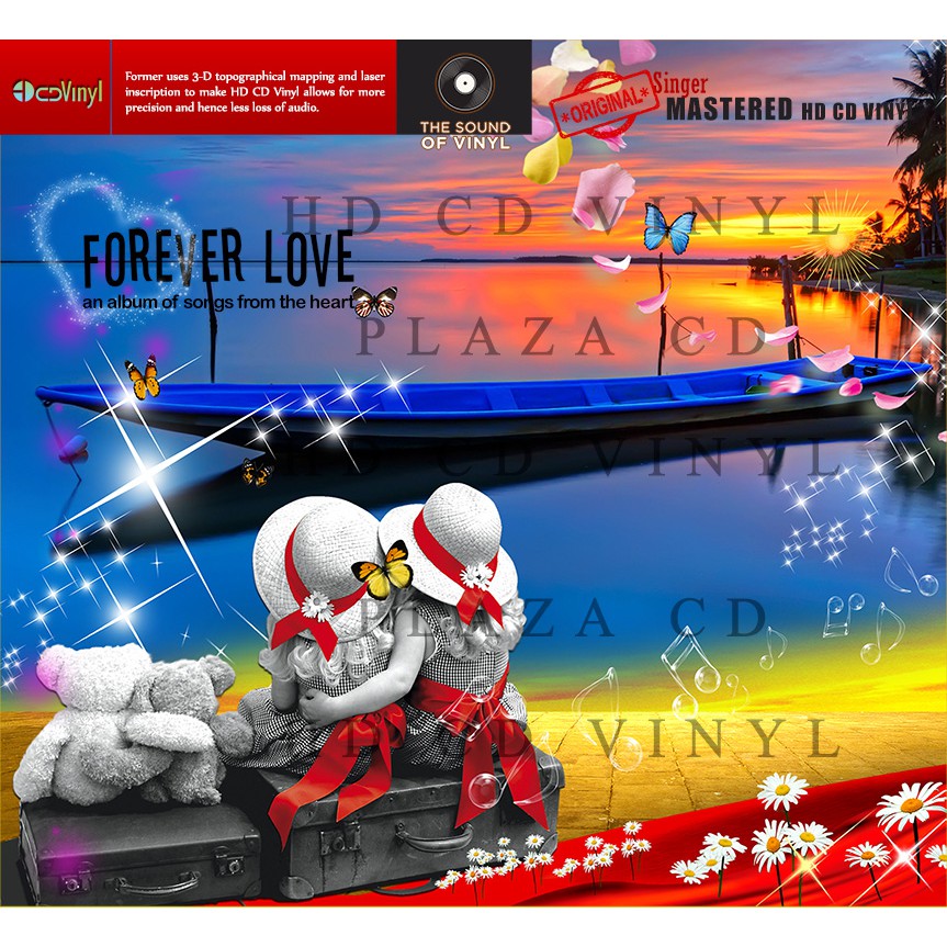 cd audio FOREVER LOVE * Music Barat * SQ - Love Song - Country - Jazz - Plaza CD