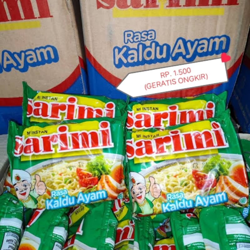 

[MM] SARIMI AYAM KALDU // MIE INSTAN RASA AYAM KALDU 75 G // SARIMI MURAH MERIAH