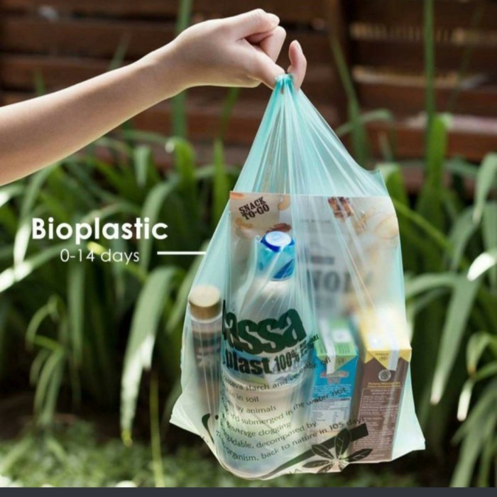 

✨ BISA COD ✨ plastik singkong eco friendly M polos