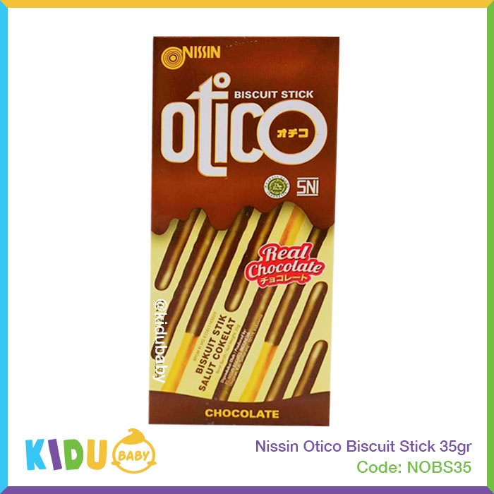 Nissin Otico Biscuit Stick 35gr Kidu Baby