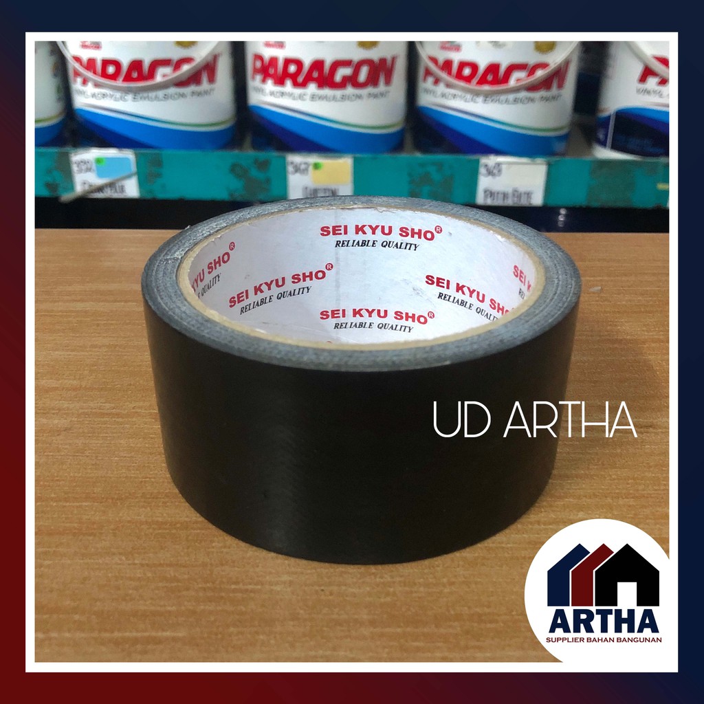 

Lakban Hitam / Isolasi Hitam Besar Merk Sei Kyu Sho