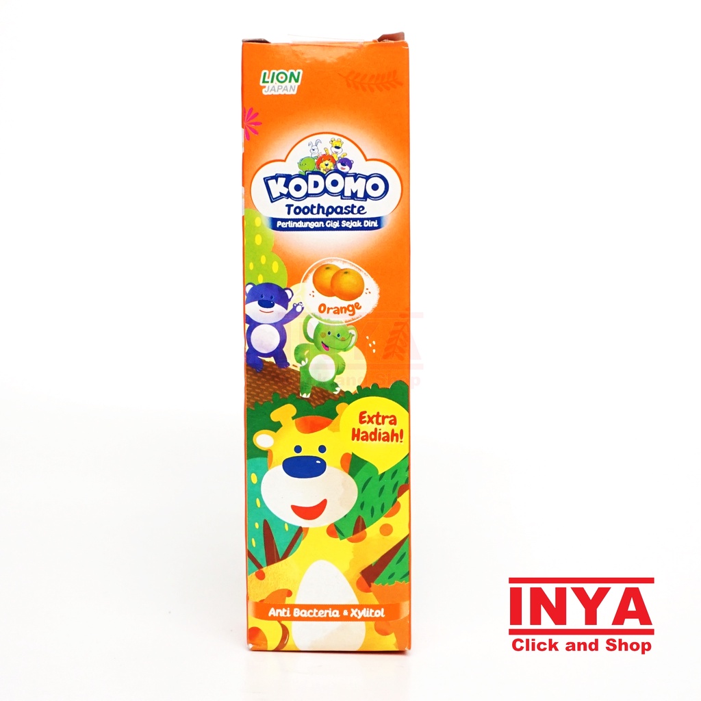 KODOMO TOOTHPASTE ORANGE 45gr - Pasta Gigi Anak - Odol