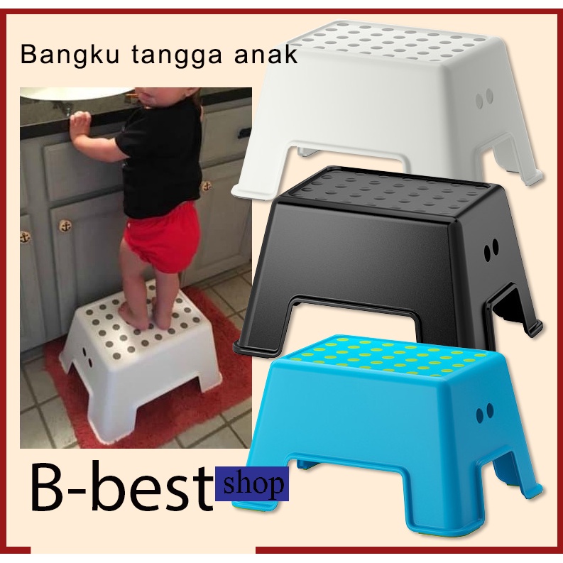 Bangku tangga Plastik Anak / Step Stool Bangku Kecil DINGKLIK bangku tangga anak