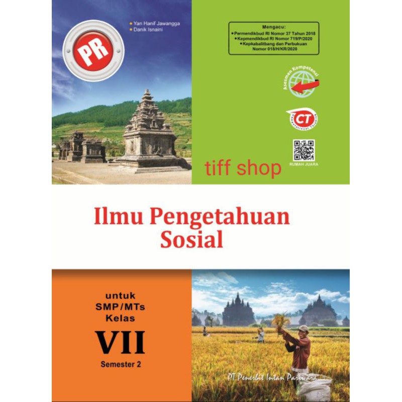 Buku PR/LKS IPS kelas VII, 7 semester 2 (K13 revisi).2020/2021 | Shopee