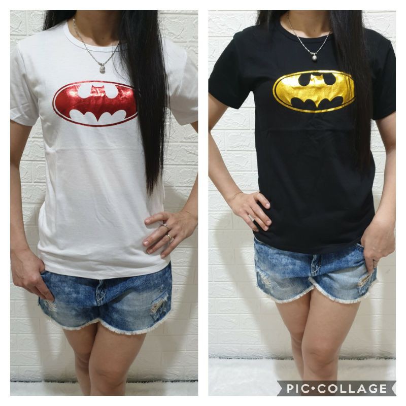 kaos katun wanita lucu BATMAN