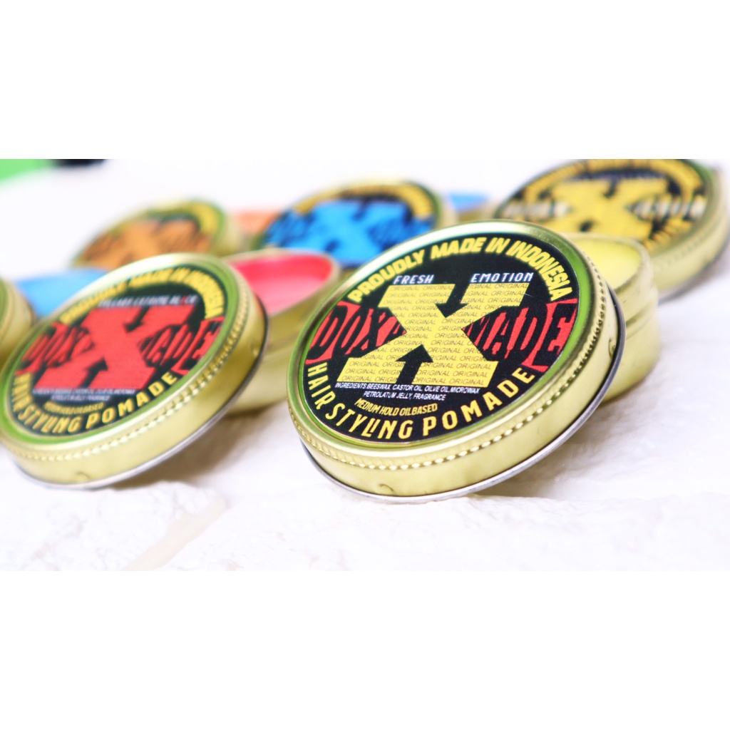 POMADE OILBASED KALENG 60G GOLD EDITION