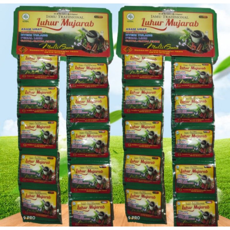 

Ramuan Tradisional Luhur Mujarab(Harga 1 hanger 20 shacet)