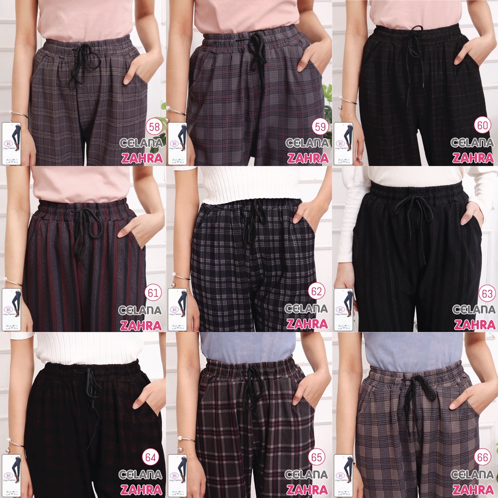 Celana Fashion Wanita Panjang 9506 / YING 51 - 70 / Celana Import Panjang  / CELANA FASHION Panjang