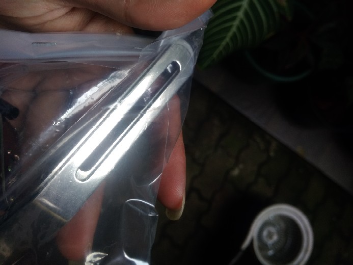 Klem Keranjang. Klem Rak Depan. Clamp Pannier Depan.