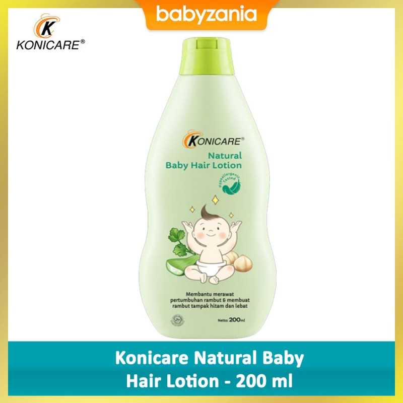 Konicare Natural Baby Hair Lotion Minyak Rambut Bayi - 200 ml