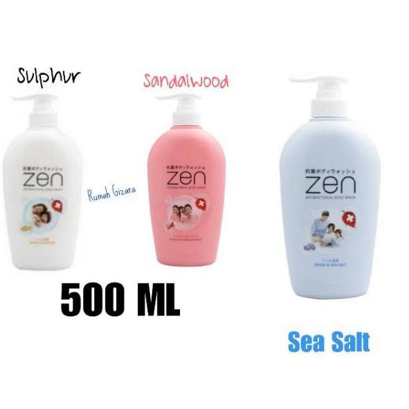 Pr0duk viral ZEN SABUN MANDI CAIR BOTOL 500 ML IIIII&IIII ZEN REFILL 450 MLCodeeP .2.QO4