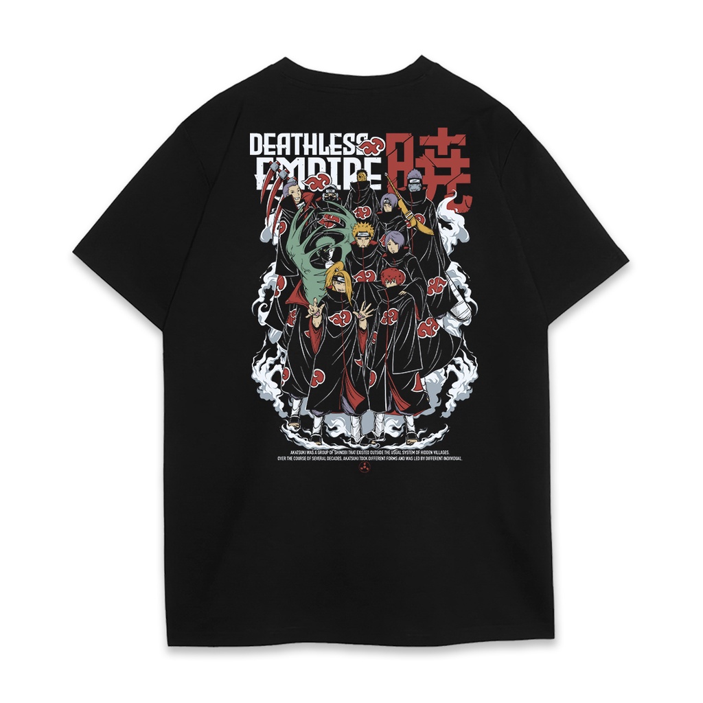 DEATHLESS KAOS | AKATSUKI | HITAM | NARUTO SERIES