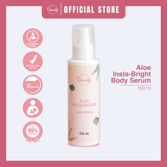 Body Serum Adoraly GARANSI ORIINAL 100%