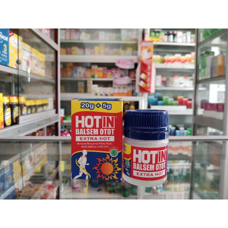 HOT IN BALSEM OTOT EXTRA HOT 25 gram