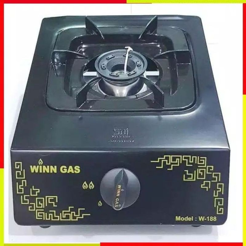 Kompor Winn Gas 1 Tungku Bergaransi SNI