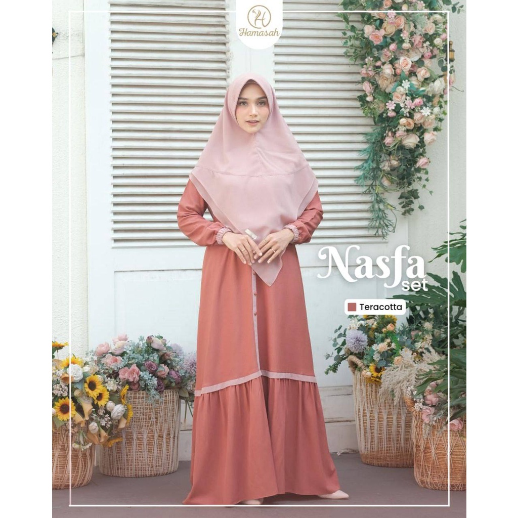 Gamis dewasa Nasfa Series by Hamasah