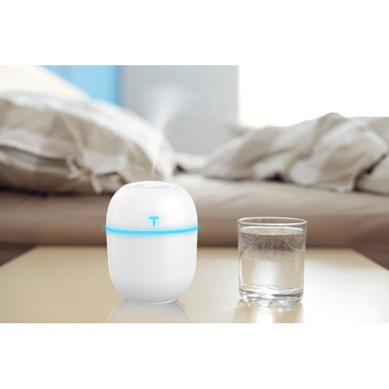 COD✨Humidifier USB Charging Purifier Lampu LED Diffuser Portabel Mini