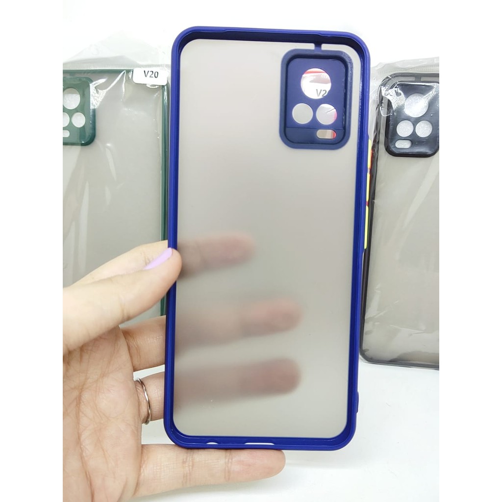 Bumper AERO CASE Vivo V20 6.44 Inchi Premium Hardcase My Choice List Warna Matte