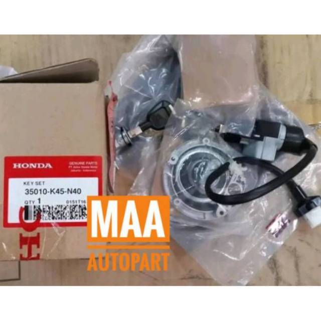 Kunci Kontak Key Set New CBR150R CBR 150R Led K45G K45N 35010K45N40 Asli