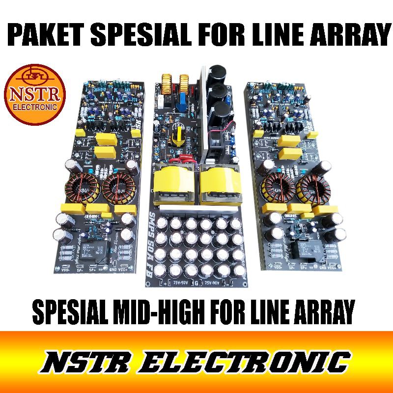 paket streo class D Fullbridge MID HIGH dan smps 50a fb