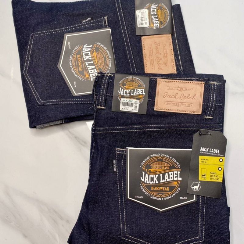 CELANA DENIM SELVEDGE panjang kualitas