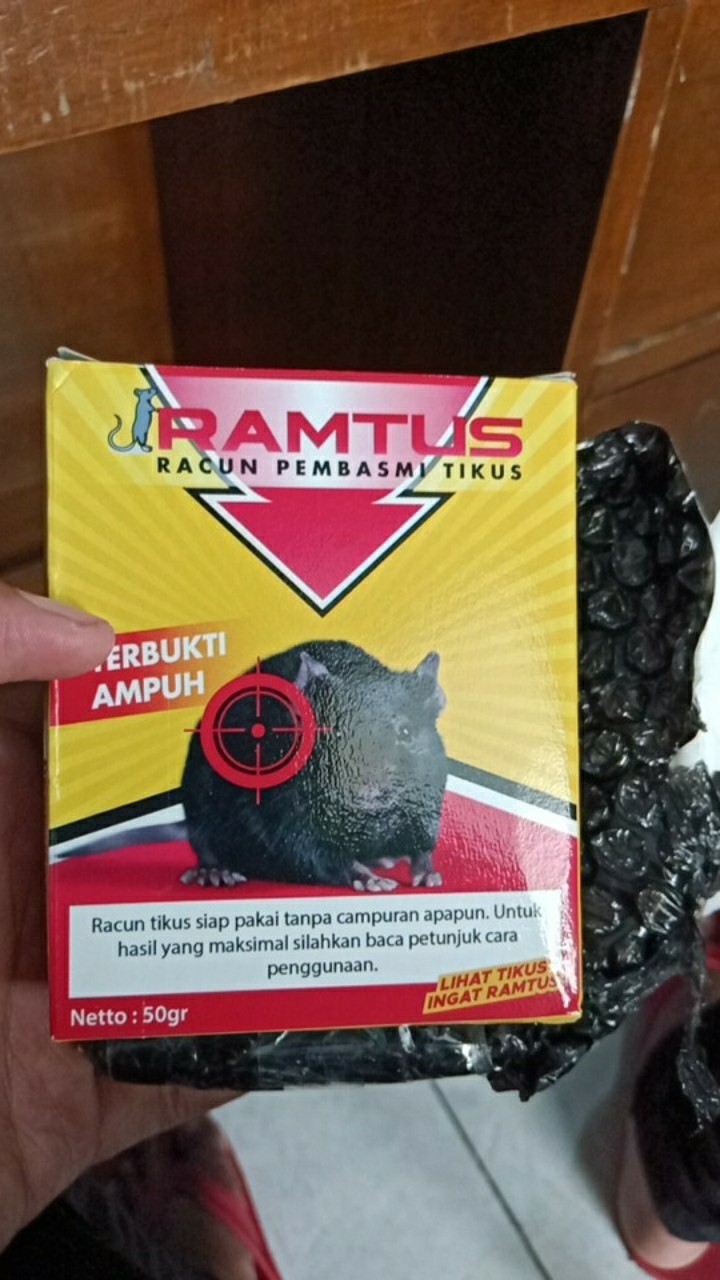 Racun Tikus Ampuh Pembasmi Hama  Mati Kering Tidak Bau -  Jakarta