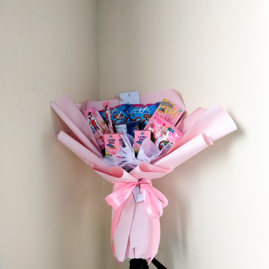 

buket snack custom snack bouquet hadiah wisuda birthday anniversary