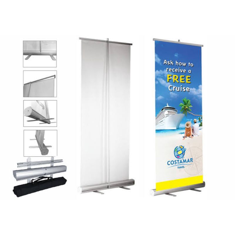 

ROLLUP BANNER BANNER MURAH G SERIES 80×200 CM