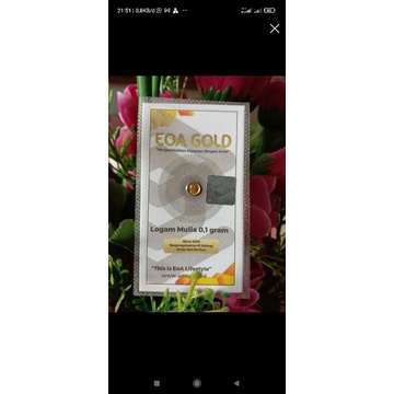 LOGAM MULIA EOA GOLD 0,1gr
