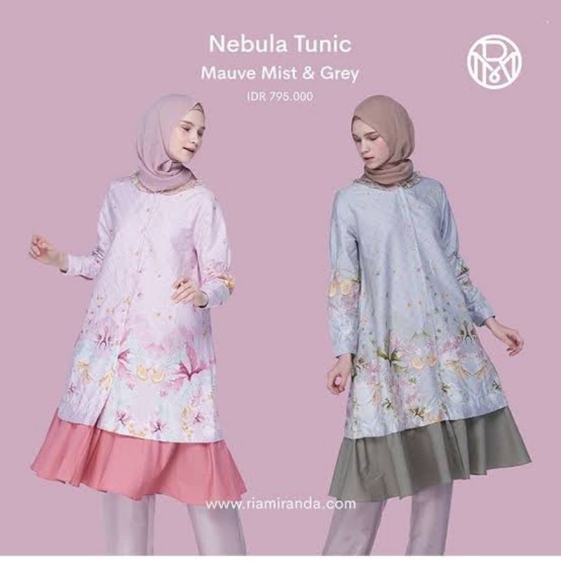 Nebula Tunik ORI Ria Miranda NEW