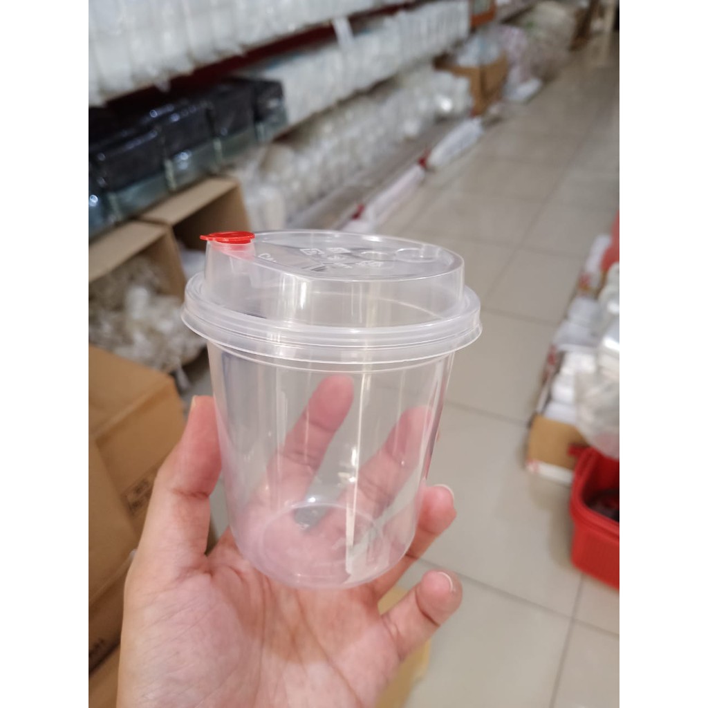 Jual Cup Pp Injection Oval 12 Oz 380ml Per 25 Pcs Shopee Indonesia 0064