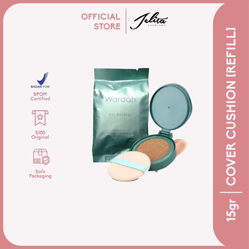 Wardah Exclusive Flawless Cover Cushion Refill