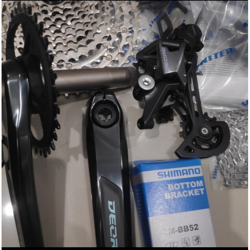 GRUPSET SHIMANO DEORE 1X12speed 6100 
