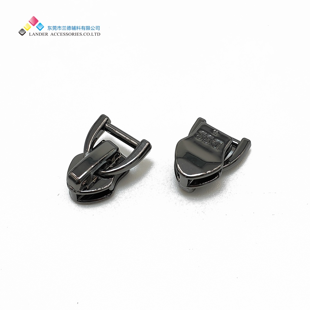 Zipper Head Puller Kepala Resleting Gigi Besi / 2PCS / DS-856