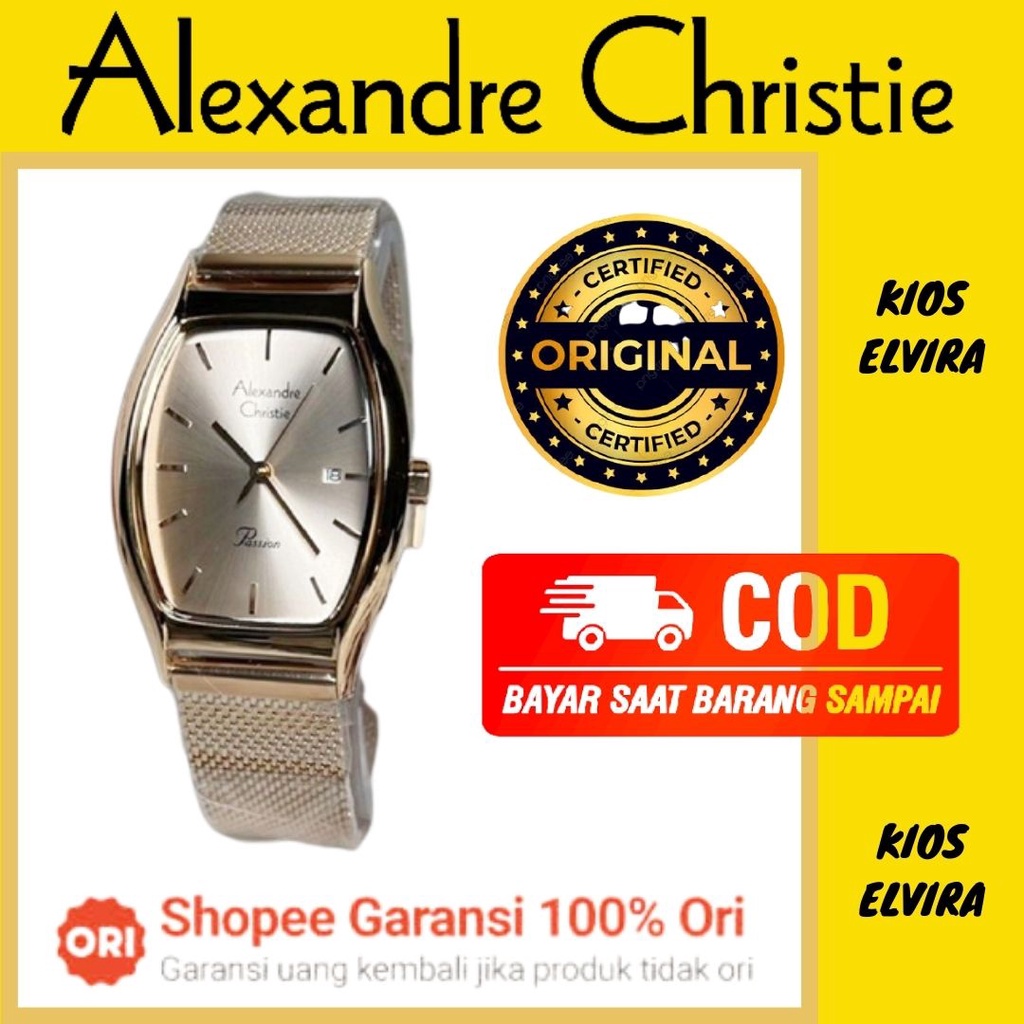 GARANSI ANDA UANG KEMBALI JAM TANGAN ALEXANDRE ALEXANDER ALEXSANDER CRISTIE CHRISTI CRISTI CHRISTY C
