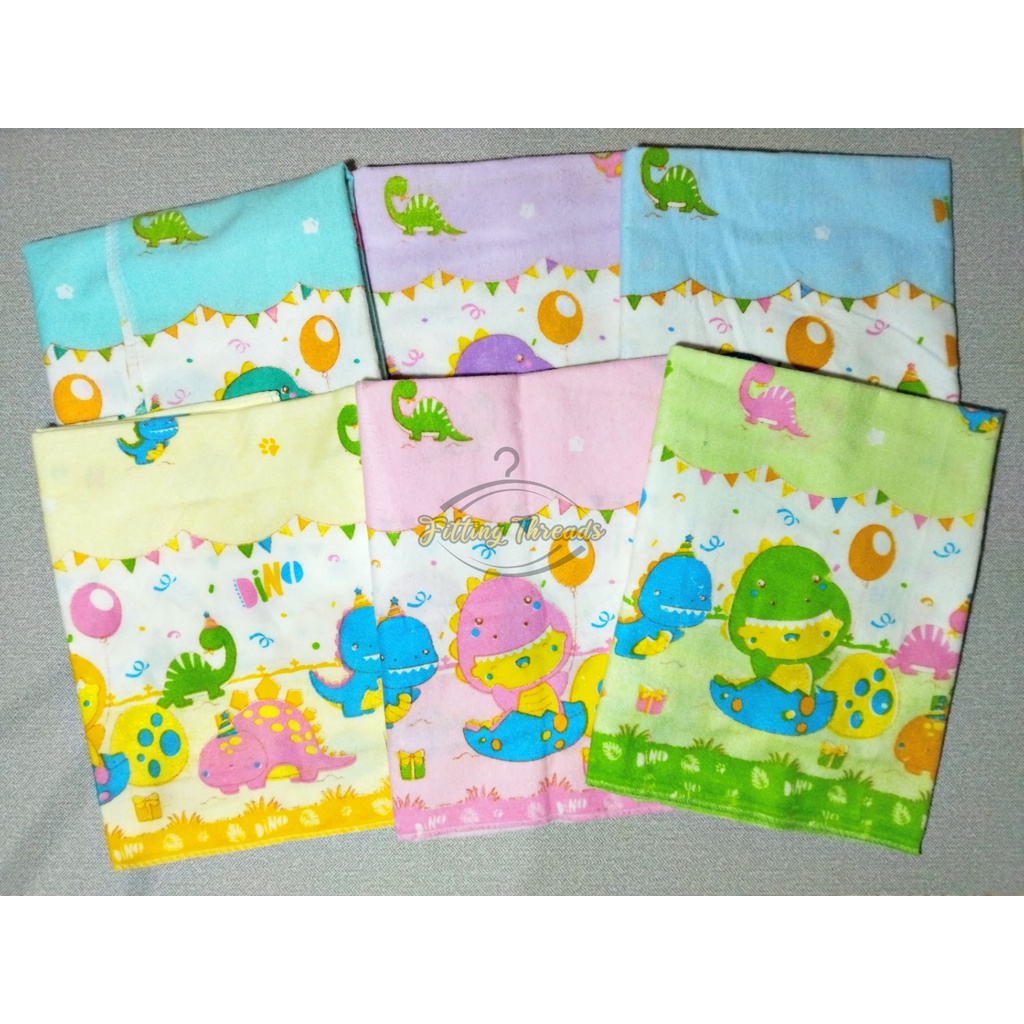 6 Pcs Bedong Bayi Flanel Motif 120x90 Happy Kid HappyKid