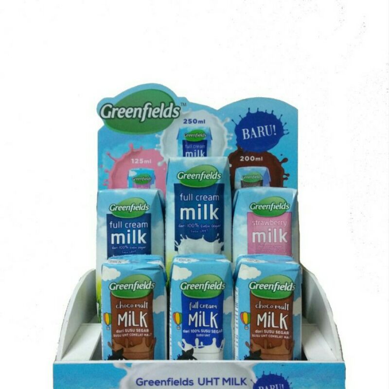 

Susu Greenfield UHT 125ml @40/ctn