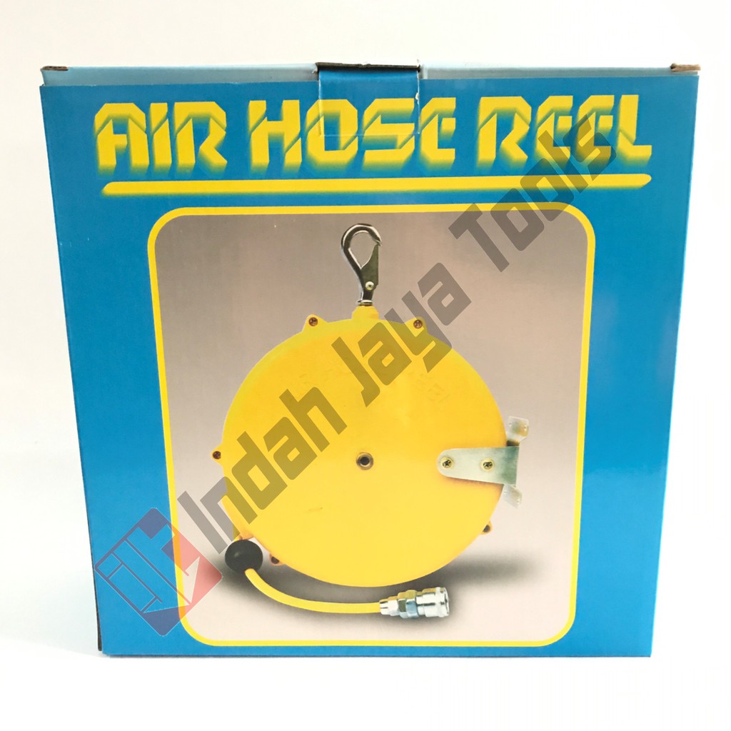 Air Hose Reel 9 Meter Kuning TAIWAN - Gulungan Selang Angin Kompresor