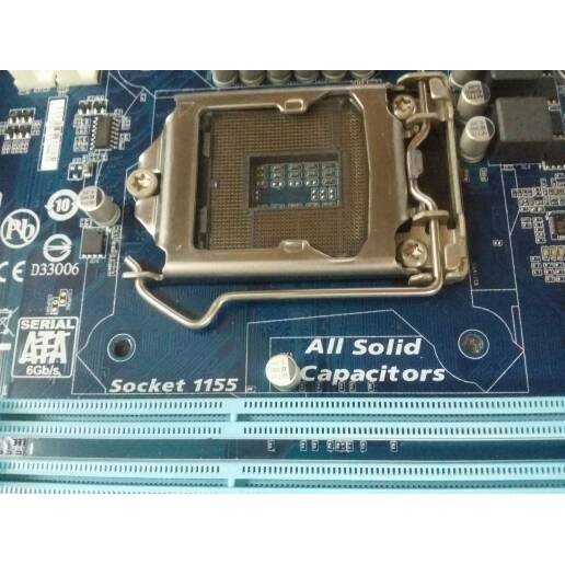 Mobo Mainboard Motherboard Intel B75 LGA 1155 Gigabyte