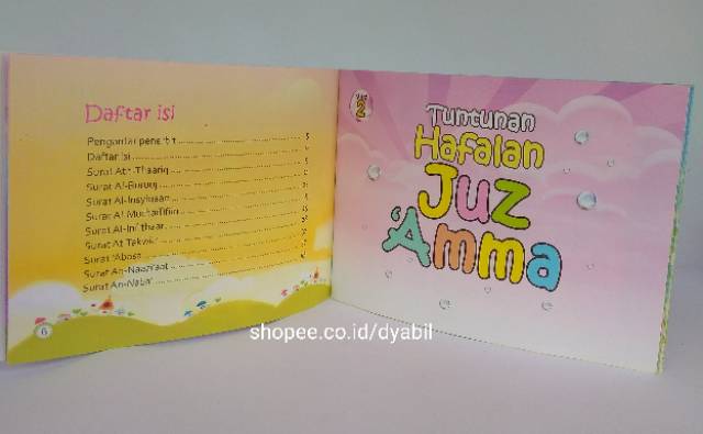 Buku Anak - Juz 'Amma jilid 1&amp;2