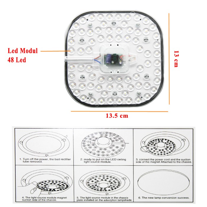 Led Modul &gt; Modul Led Ceiling Lamp 24 watt