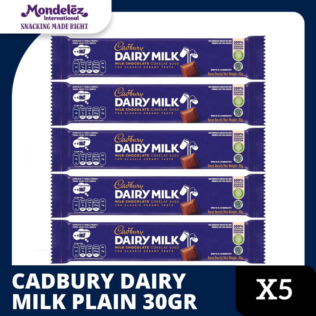 Cadbury Dairy Milk 30Gr x5