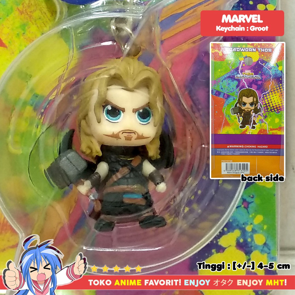 Gantungan Kunci Figure Marvel Avengers Thor Keychain